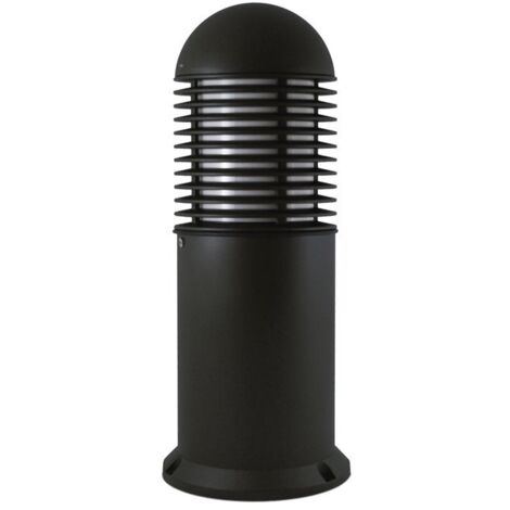 Baliza NOVA IP65 E27 15W 500mm Negro