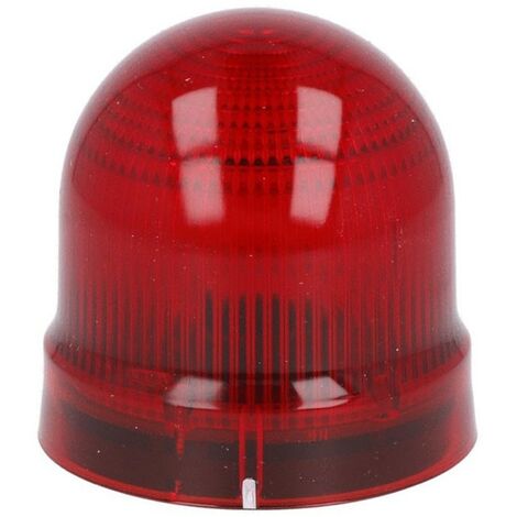 Baliza roja de luz fija Lovato toma ba15D 8LB6EL4