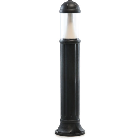 Baliza SAURO IP55 GX53 LED T2 10W 1190lm/1290lm/1210lm CRI80 3000K/4000K/6500K 1100mm Negro