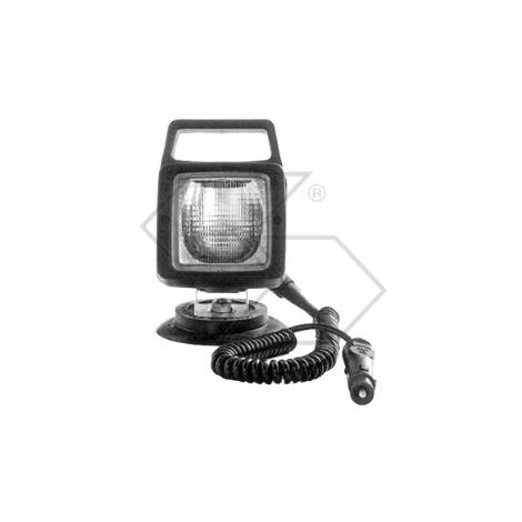 Baliza sellada cuadrada con interruptor para tractor agrícola AJBA