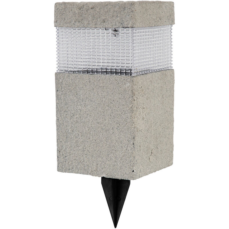 

Baliza Solar LED Exterior Prisma Gris 6000K 7hSevenOn Outdoor