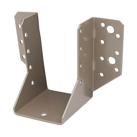 Balkenschuh DURAVIS® 60 x 100 mm, Typ A, Material: Stahl, sendzimirverzinkt, Oberfläche: perlbeige RAL 1035