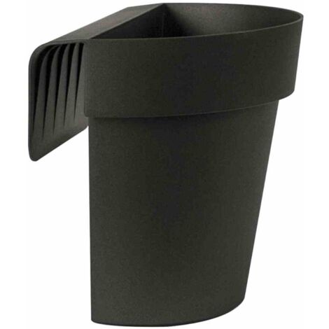 Balkon-Hängetopf UP, anthrazit Ø 25 cm