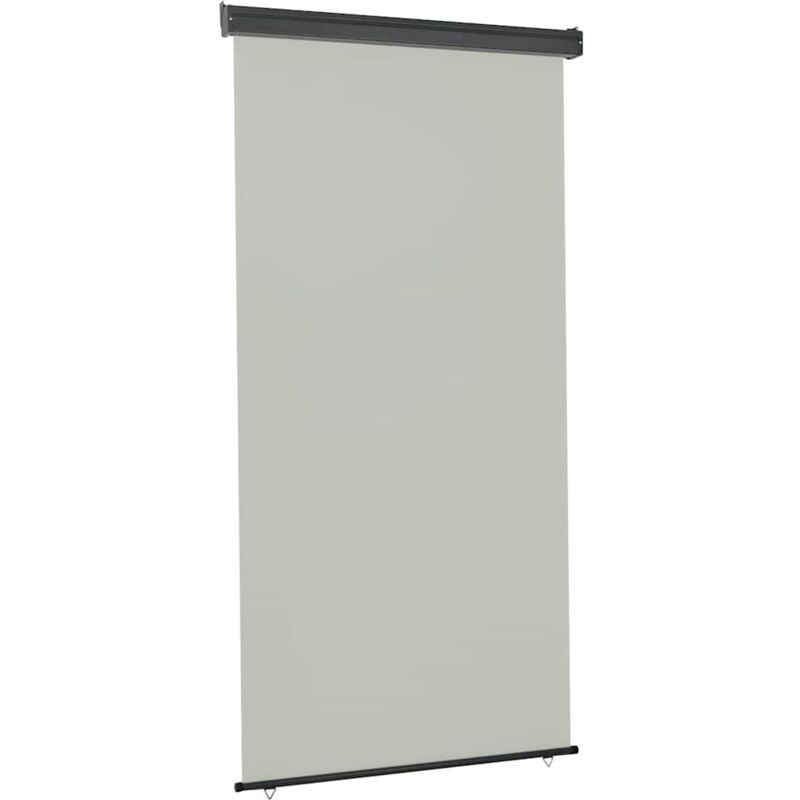 Balkon-seitenmarkise 125x250 Cm Grau Vidaxl