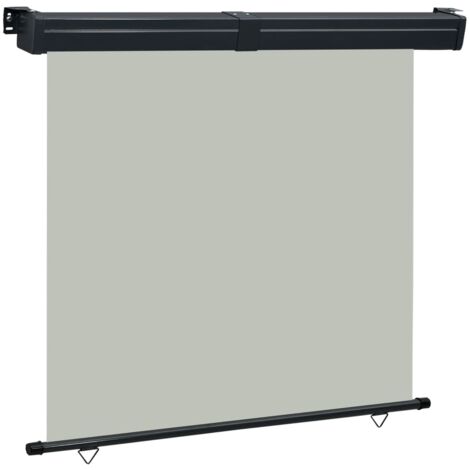 Balkon-Seitenmarkise 175x250 cm Grau CFW106901