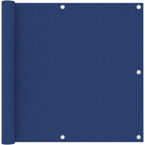 Balkon-Sichtschutz Blau 90x600 cm Oxford-Gewebe