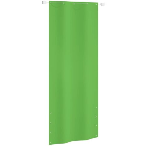 Balkonsichtschutz Hellgrün 100x240 cm Oxford-Gewebe