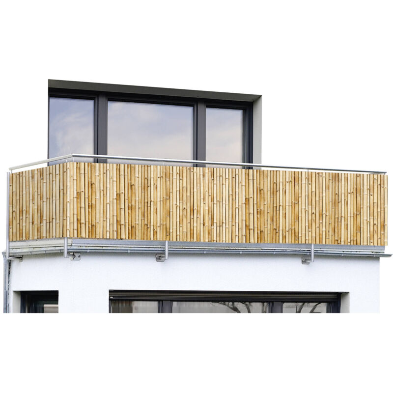 Maximex Balkonsichtschutz Mit Bambusmuster, 5 M X 85 Cm