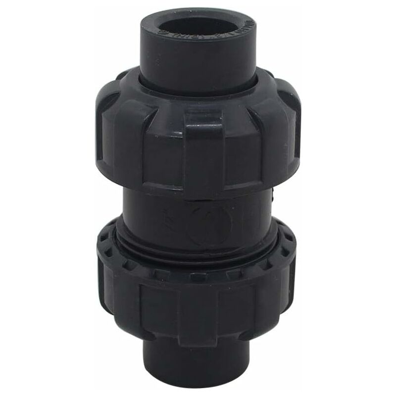 Ball check valve 20 25 32 40 50 63mm swimming pool check valve anti backflow pvc valve check valve (inner diameter 32mm)