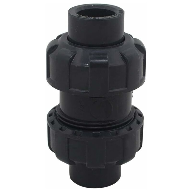 Ball check valve swimming pool check valve anti backflow pvc valve check valve (inner diameter 32mm)