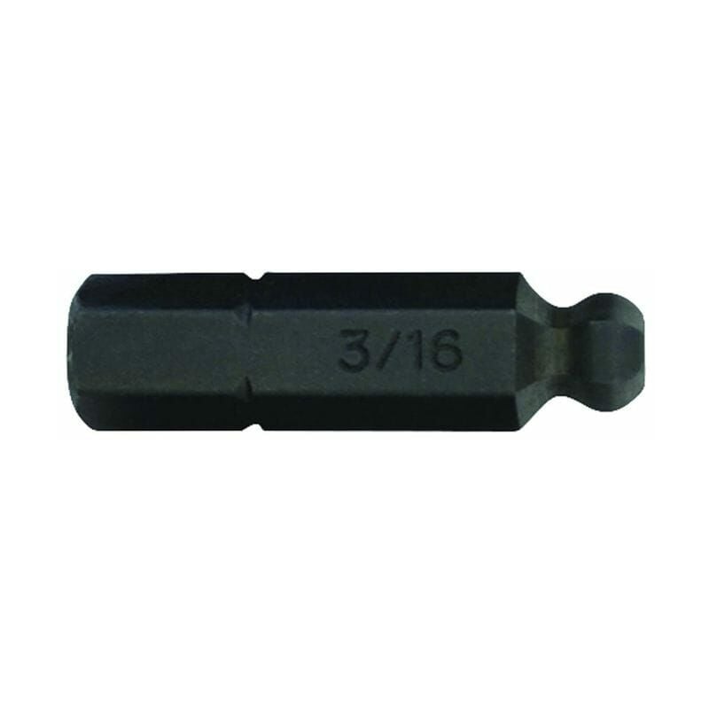 BI3/16' Ball End Hex Insert Bit, 3/16', 11010 - Bondhus