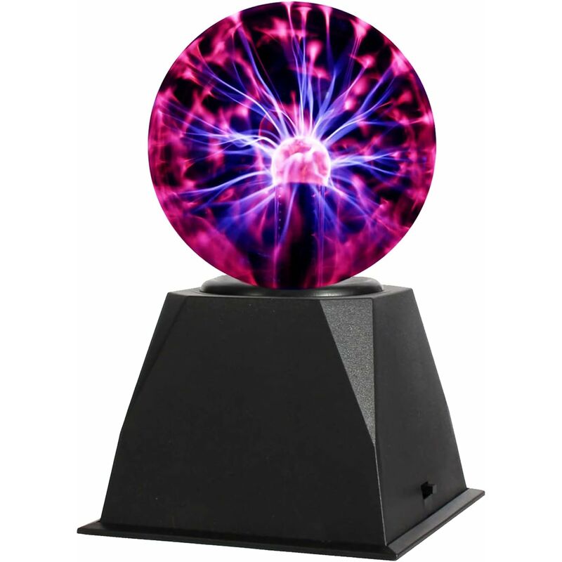Image of Ball plasmatico comeloso, luce plasmatica magica da 4 pollici, luce plasmatica sensibile al tocco e suono per regali, decorazioni, giocattoli fisici