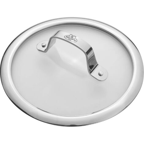 BALLARINI 75002-902-0 Abdeckung Rundum Edelstahl, Transparent