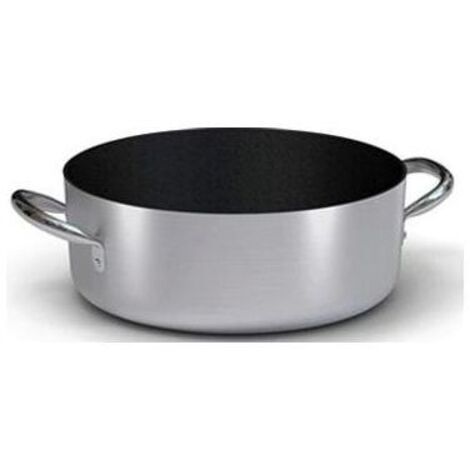 Ballarini Casseruola bassa antiaderente professionale con 2 manici in alluminio cm 32