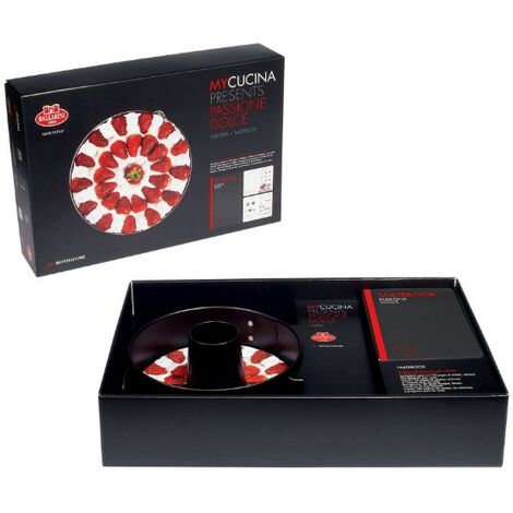 Ballarini My Cucina Set Tortiera 24cm con Ricettario Passione Dolce
