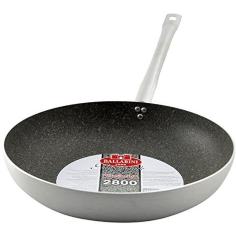 Ballarini Padella svasata alta professionale con un manico saltapasta Granite Cm 40