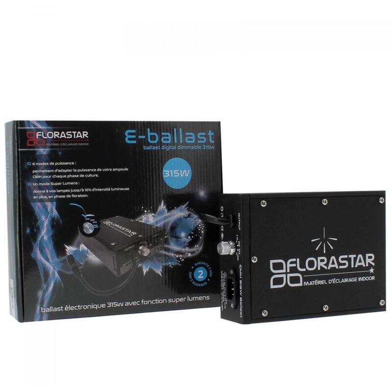 Ballast électronique CMH 315W Super Lumens - FLORASTAR pro line