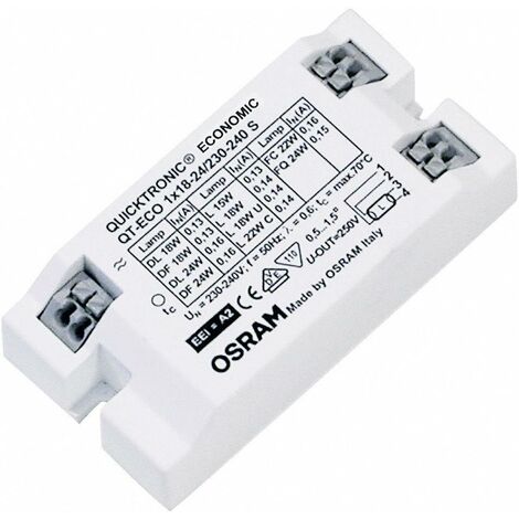 Ballast électronique (EVG) OSRAM 4050300638560 24 W (1 x 24 W) D38862