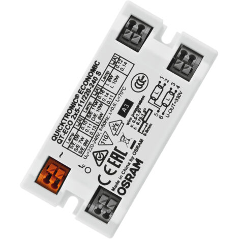 Ballast électronique Osram 8W - Référence 511153, Tension 230-240V, Neuf Sous Blister