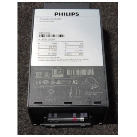 Ballast électronique pour lampe à décharge SON 250W C2 208-277V HID-PrimaVision Xt 250 SON PHILIPS 222712