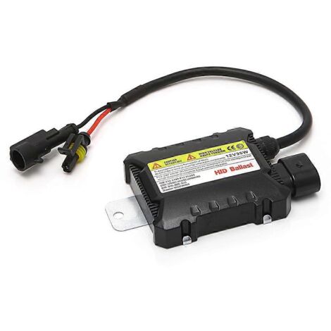 Ballast numérique mince à démarrage rapide 12 V pour ampoules H1 et kit de conversion HID