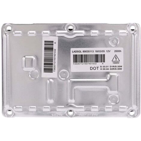 Ballast Xenon HID D1S D2S 12V 4 Broches Unité Contrôle Phare Compatible LAD5GL B6 A4