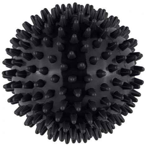 Balle à picots Aqua-Sport Powerstrech noire 9 cm AS4030