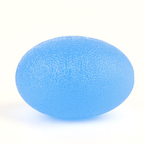 Balle Anti-Stress en Silicone pour Renforcement Musculaire des Mains et Avant-bras (Bleu 30)