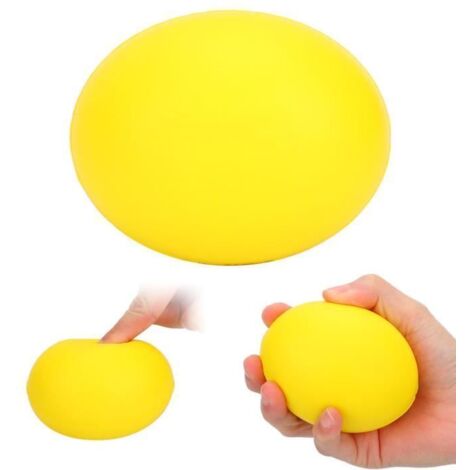 Balle anti-stress - FYDUN - Rééducation - Silicone - Lot de 2 - Portable et doux