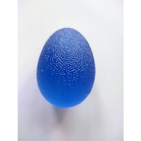 Balle Anti-Stress Oeuf Une Pièce, Balle De Rééducation Des Mains Balle Anti-Stress Résistance Des Doigts Et Balle Anti-Stress (Bleu)