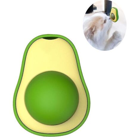 Balle comestible à l'avocat et à l'herbe à chat pour l'hygiène dentaire des chats - 1 pièce