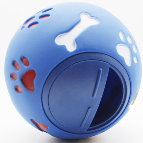 Balle d'activité en plastique pour chiens, 5 cm de diamètre