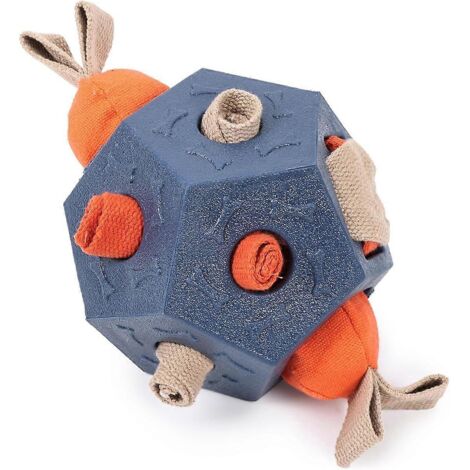 Balle de fouille pour chien - Balle interactive améliorée - Jouet puzzle pour chien