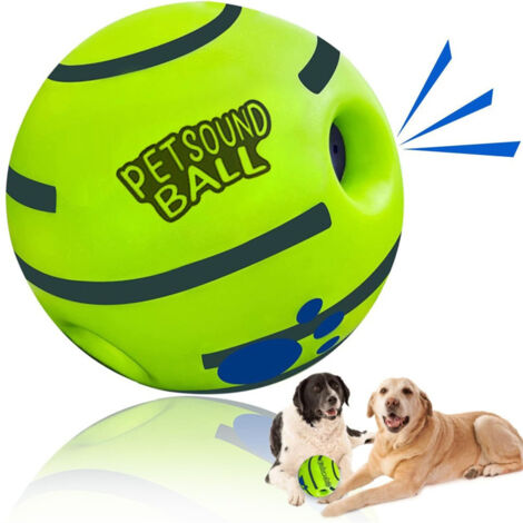 Balle de jeu sonore pour chien