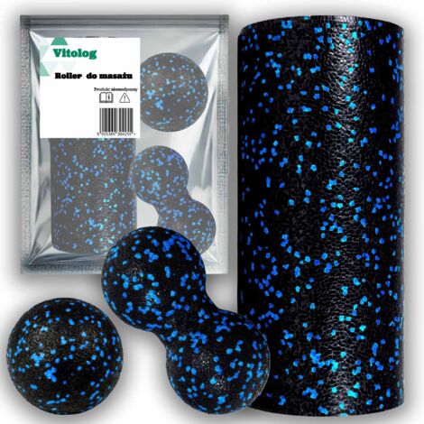 Balle de massage BC Roller Duoball pour masser le corps, le dos, les jambes et les mains, en EPP