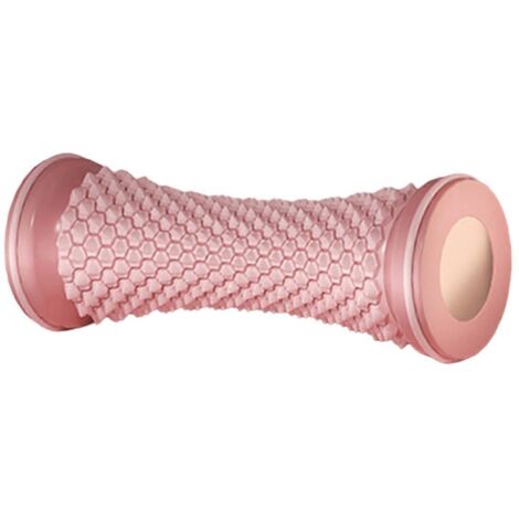 Balle de massage des fascias de yoga, roue de massage des tendons du pied, rose