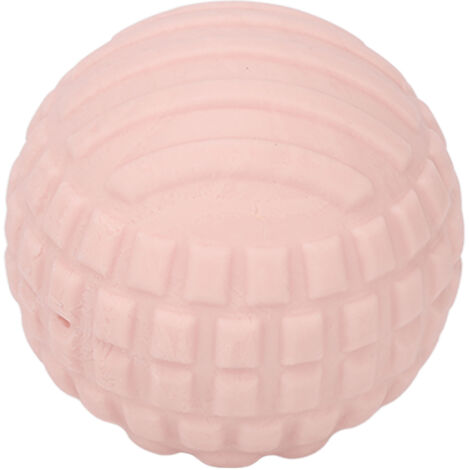 Balle de massage des pieds avec picots - Soulage le stress et la fasciite plantaire - Rose