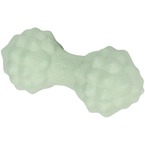 Balle de massage double ergonomique en forme de cacahuète pour soulager les tensions musculaires et le stress - Version verte