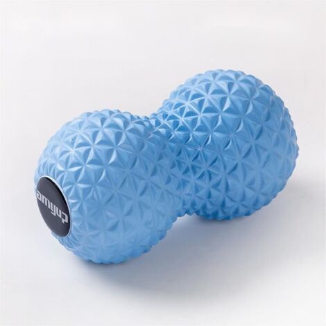 Balle de massage en forme de cacahuète, balle de relaxation musculaire, accessoires de yoga pour le méridien plantaire et la colonne cervicale, ballon de yoga fitness - AquaForge