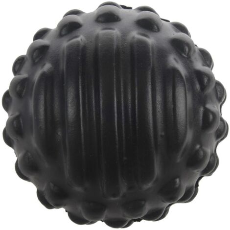 Balle de Massage en Mousse Pu - Relaxation Musculaire et Fitness - Noir