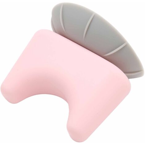 Balle de massage en silicone avec ventouse pour pieds et dos, soulagement musculaire
