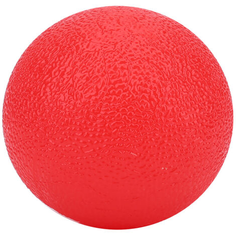 Balle de Massage en Silicone pour la Force des Doigts et Anti-Stress (Rouge 25)