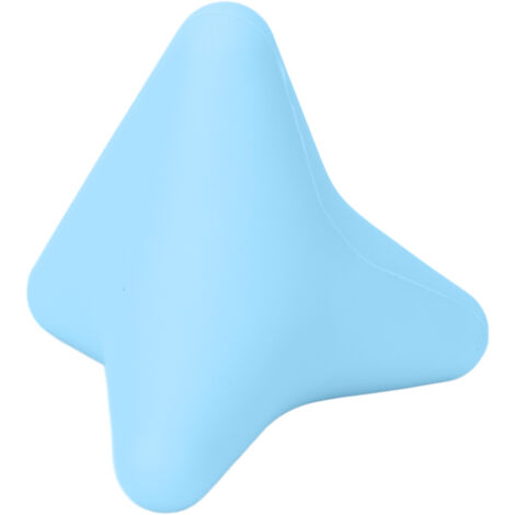 Balle de Massage en Silicone pour Mains - Soulagement des Douleurs, Détente Musculaire et Thérapie par le Sport - Bleue