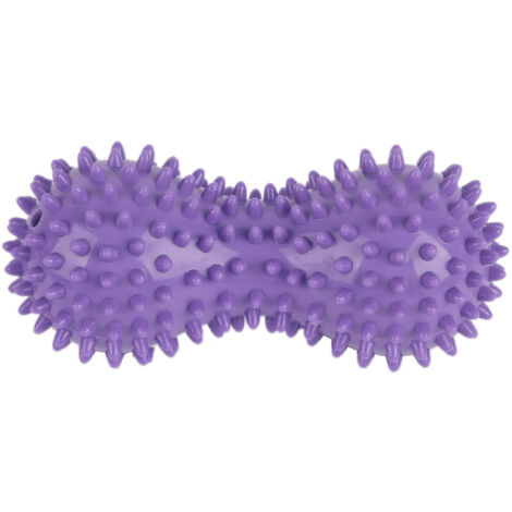 Balle de Massage Yoga à Picots pour Tissus Profonds - Balle Cacahuète Anti-Stress