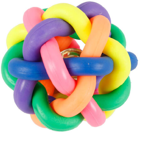 Balle en caoutchouc naturel, diamètre 7,5 cm