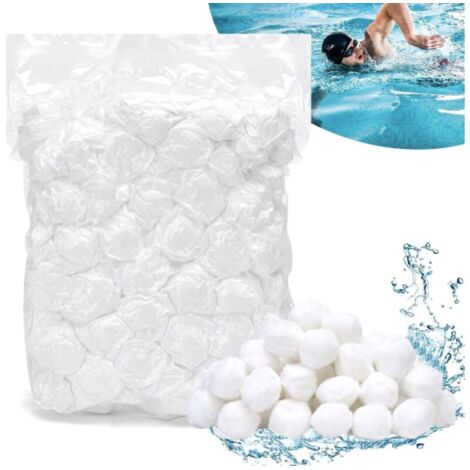 Balle filtrante Piscine Universel Boule Filtre aspirateur Skimmer Pompe Robot Sable, 700g