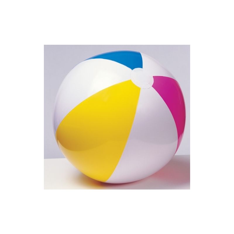 59030 ballon de plage multicolore vinyle 61 cm 59030NP - Intex