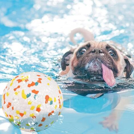 Balle Indestructible pour Chien - Jouet Sensoriel Anti-Dérapant et Intelligent pour Animal de Compagnie