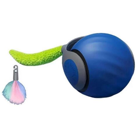Balle interactive pour chat d'intérieur, jouet pour animaux de compagnie à mouvement automatique, A