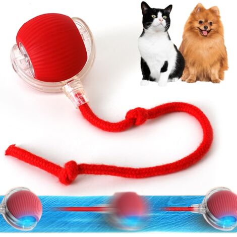 Balle interactive pour chien, balle à mâcher pour chien, jouet interactif pour chat, jouet interactif intelligent pour chien, balle intelligente intelligente pour